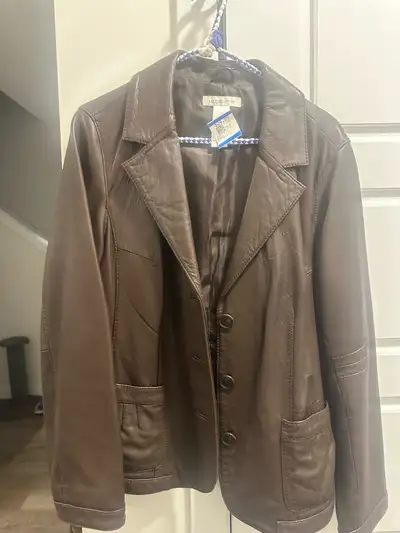 LADIES BROWN JACKET , View more