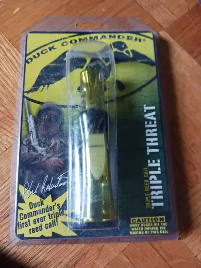 Signed Triple Threat Duck Call, View more