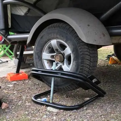 BAL single axle trailer leveler. Use to level and stabilize any single axle trailer in rough terrain...