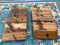 Vintage wood moulding planes