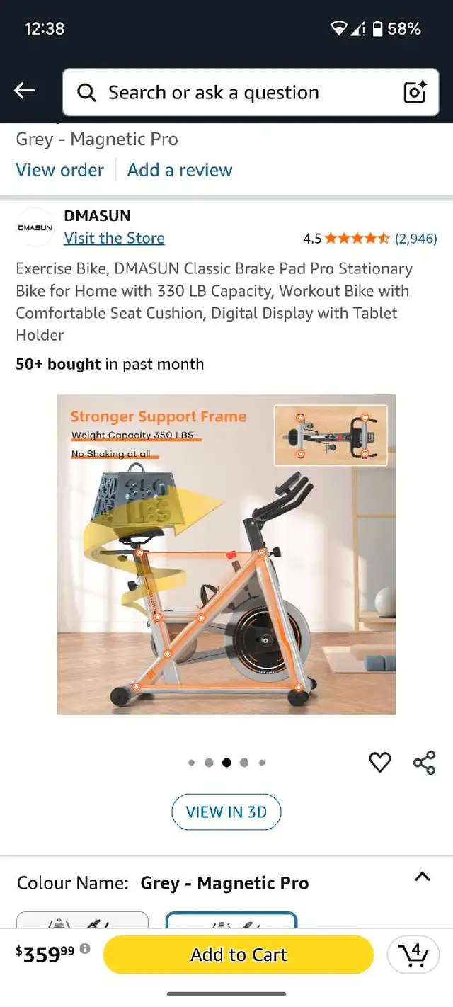 New Stationary bike in Exercise Equipment in Kitchener / Waterloo - Image 4