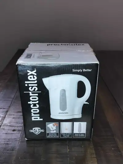 Proctor Silex Electric Kettle – Brand New, Take It Today!, View more