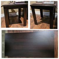 Coffee table and 2 end tables 