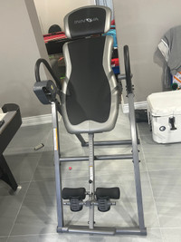 Inversion table for back relief