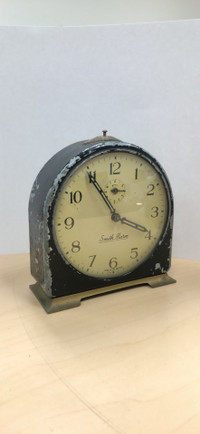 Vintage Smith Alarm Wind-Up Clock 