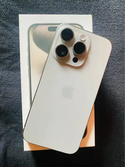 Apple iPhone 15 Pro - 256GB - White Titanium - UNLOCKED, View more
