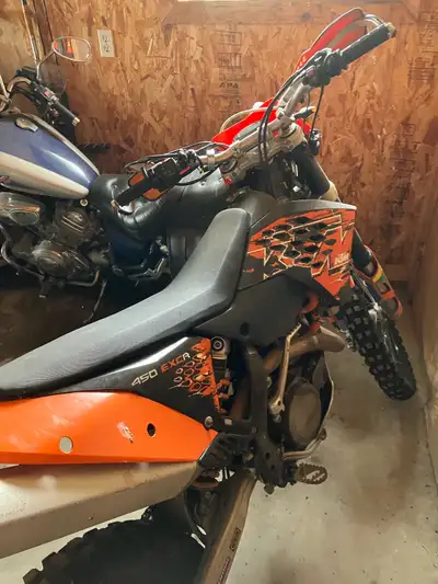 2008 KTMEXC 450. 9300