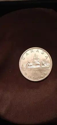 1957 Silver Dollar Canadian FWL