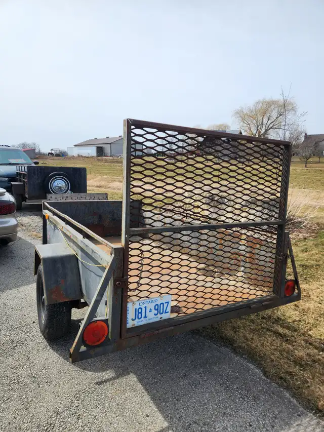 4x8 Utility Trailer / ATV Trailer in Cargo & Utility Trailers in Hamilton - Image 4