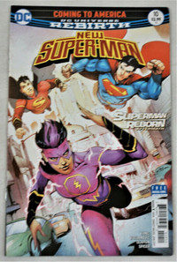 DC Universe Rebirth NEW SUPERMAN #10 JUN 2017 REBORN VF/NM