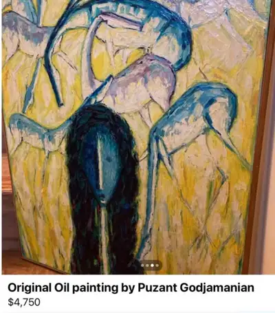 Puzant Godjamian Painting, View more