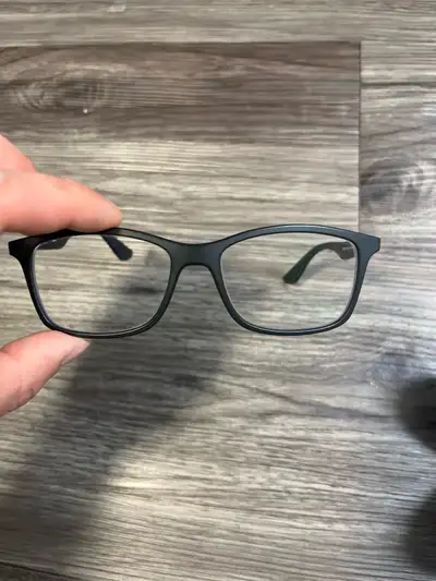 Men’s Black Ray Bans reading glasses with case, View more