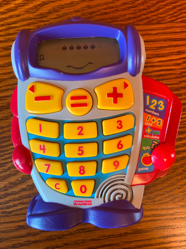 Vintage Fisher Price Hand Held Battery Operated Math Toy, $20 in Arts & Collectibles in Norfolk County - Image 3