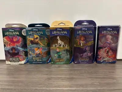 Disney Lorcana TCG Starter Decks, View more