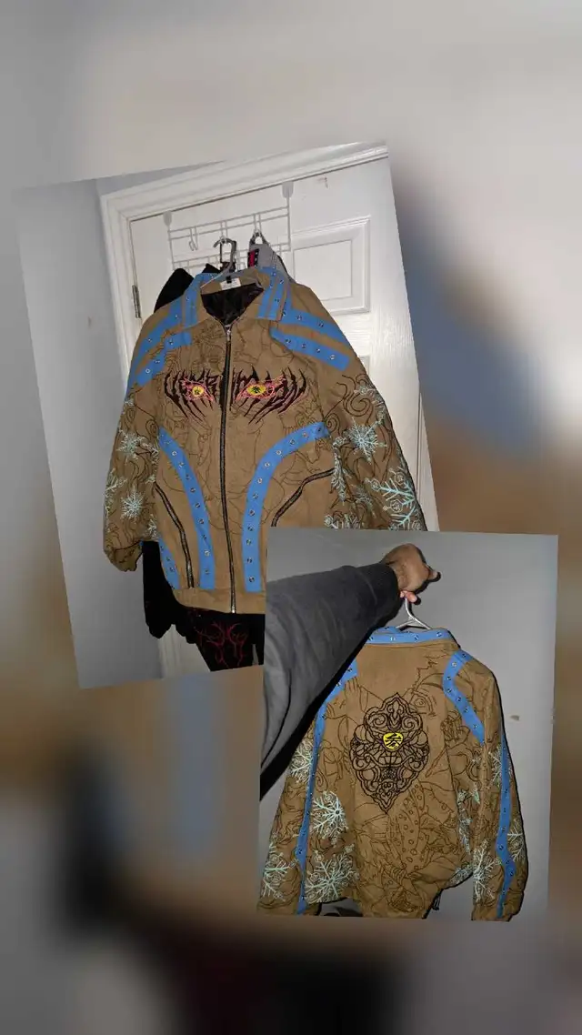 Demon Slayer Embroidered Jacket in Men's in Mississauga / Peel Region - Image 3