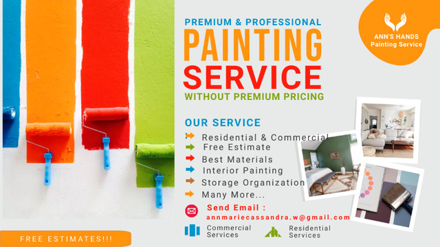 ANN'S HANDS PAINTING SERVICE in Painters & Painting in St. Catharines