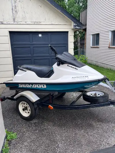 Good shape, no leaks, new beeper, safety switch and lanyard, new wear ring, new computer. Does about...