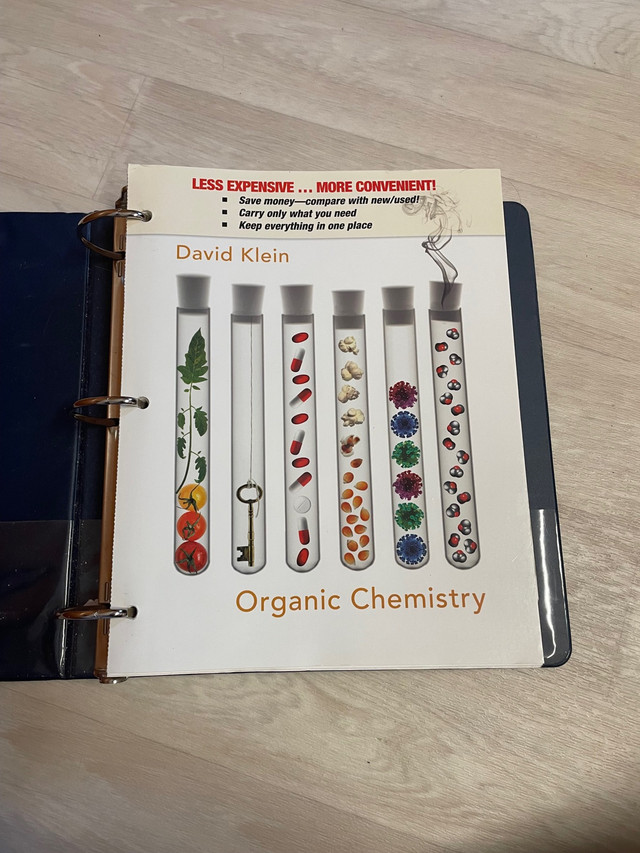 Organic Chemistry David Klein  in Textbooks in Winnipeg