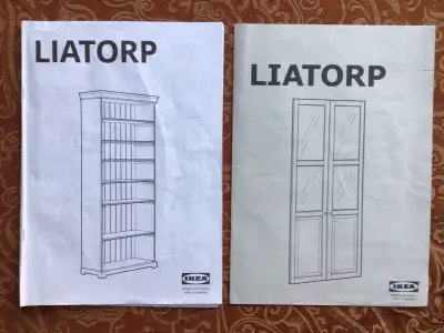 IKEA Liatorp Bookcase (2 of them, sold as a pair, or one by one), View more