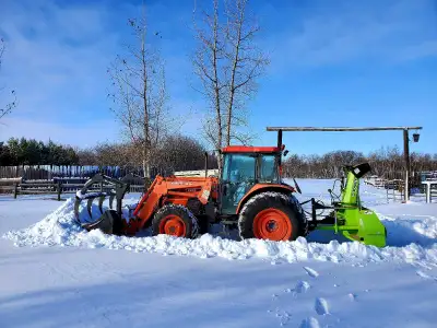Tractor's Custom Snow Clearing, View more