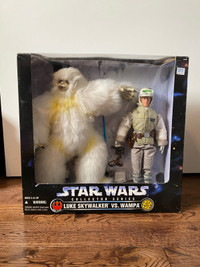 Star Wars collector series Kenner Luke and wampa