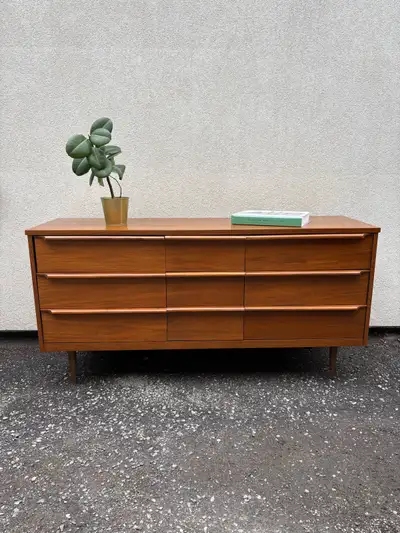 MCM Walnut Dresser , View more