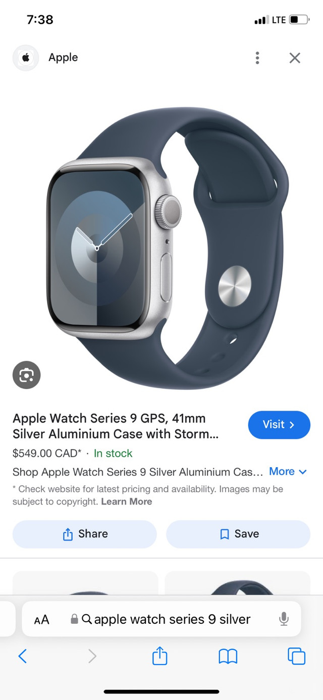 Apple Watch series 9  in Jewellery & Watches in Calgary