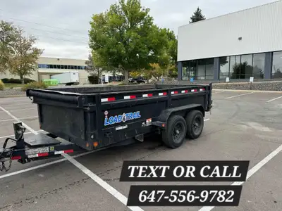 2016 Load Trail Dump Trailer 14x 84”. Not the prettiest but it is stout! It Operates as it should, n...
