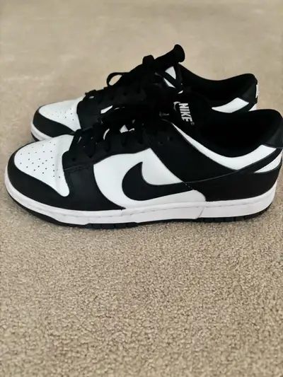 Nike Dunk Low White/Black Sneakers, View more