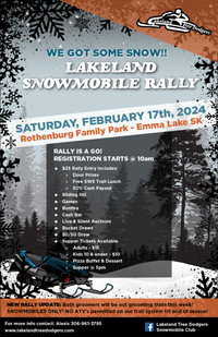 Lakeland Snowmobile Rally
