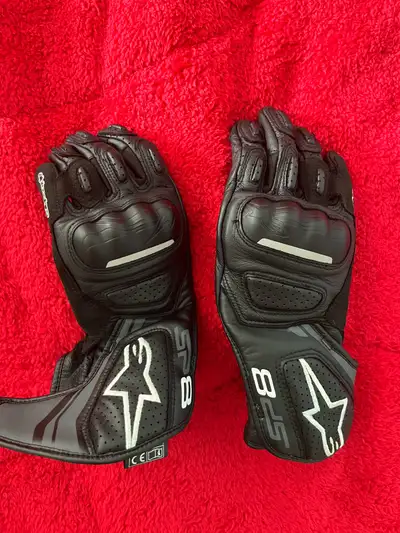 motorcycle gloves - X-SMALL, View more