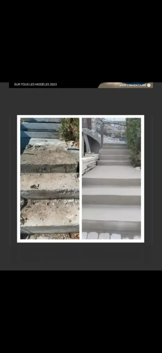 Reparation ciment resurfaçage 4384580354 concrete maçonnerie628643568279061222
