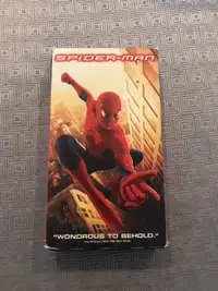 Spider-Man movie video VHS