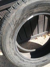 One good year 195/60r15  m + s tire like new