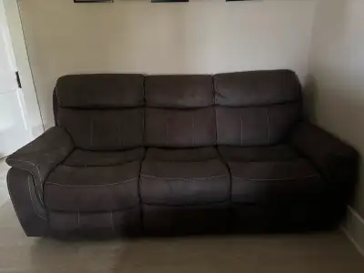 $1500 for both One is a power reclining loveseat, the other is a manual reclining couch. Brand new.