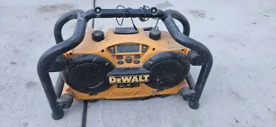 Dewalt Radio/charger with battery, View more