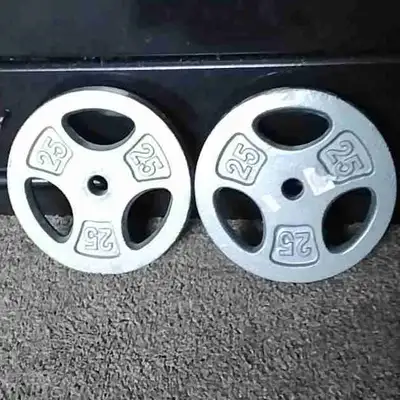 25lb weights $50/obo, View more