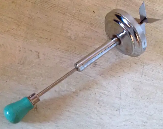Antiquity. Collection. Glass, wood & iron mincer Hazel Atlas63417636581507123