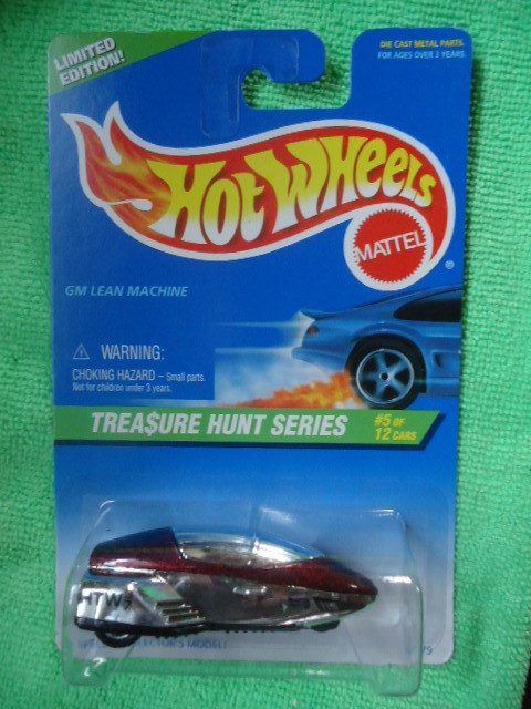 Hot Wheels 1997 Treasure Hunt #5 GM Lean Machine in Toys & Games in Strathcona County
