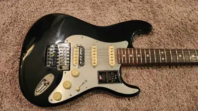 Fender American Ultra Luxe Stratocaster Floyd Rose HSS,, View more