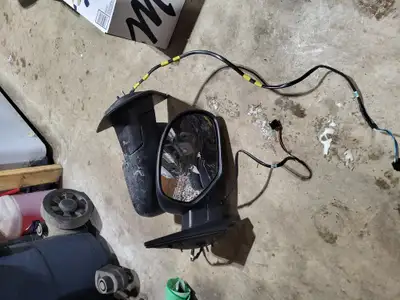 Power and heated truck mirrors
