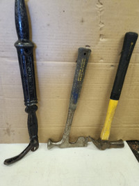 Drywall hammer, nail puller, framing hammer