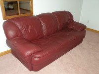 Sofa en simili cuir
