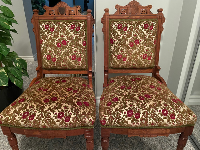 Two Antique Chairs in Chairs & Recliners in Guelph