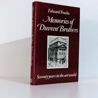 Memories of the Duveen Brothers Vintage Hardcover Art Book