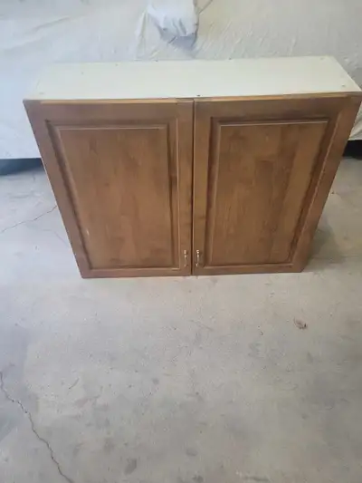 Upper cabinet and base cabinet (maple wood), View more