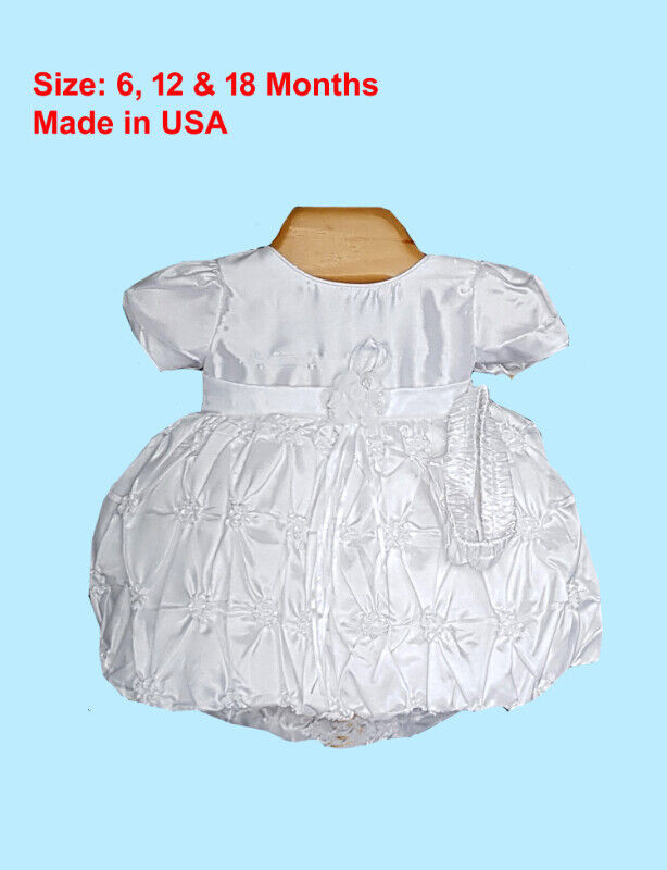 New/never been worn girl baptism gowns and christening dresses in Clothing - 6-9 Months in Mississauga / Peel Region - Image 3