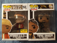 Funko Notorious B.I.G and Tupac Shakur