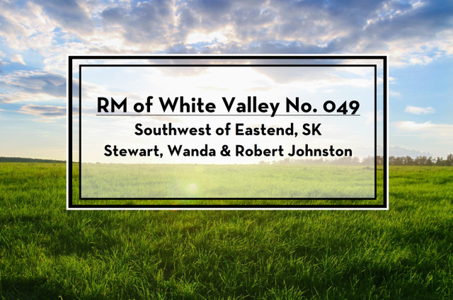 Land for Sale by Tender - RM of White Valley #49 - Eastend Area in Land for Sale in Swift Current