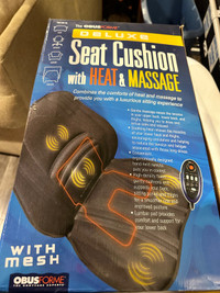 Obusforme car seat with heat and massage 